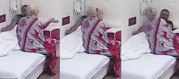 ПРИВЕДЕН МИКИ ЂУРИЧИЋ: Штаком ударао жену пред камерама, другу ошамарио